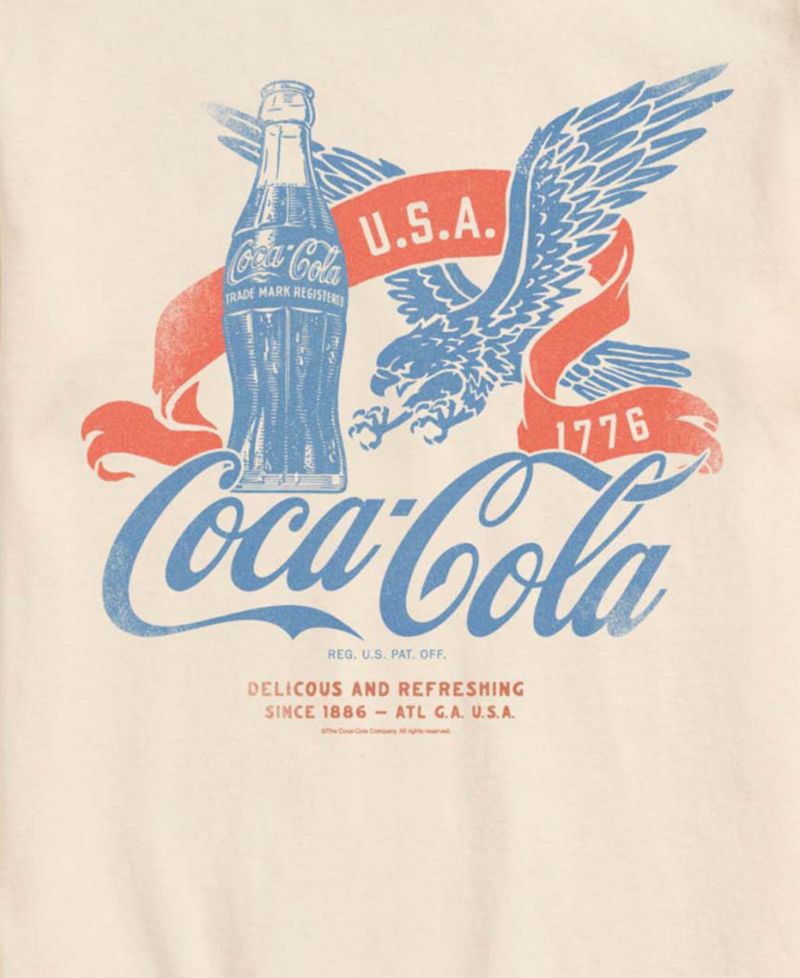Men's Coca-Cola USA Eagle Short-Sleeve Graphic T-Shirt