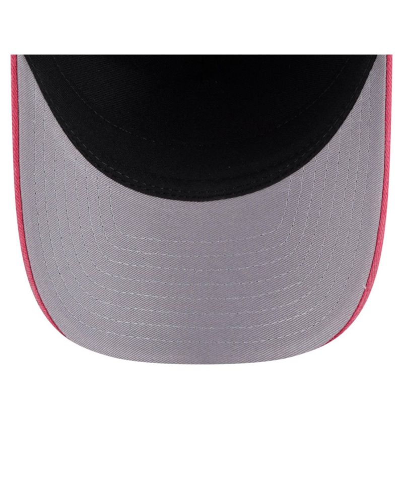 Men's Royal/Red Atlanta Braves Felt M-Crown 9FORTY Adjustable Hat