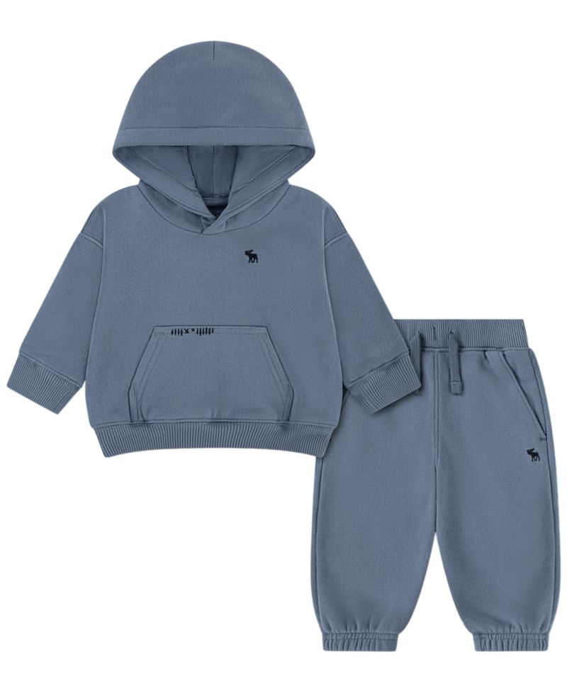 Baby Boys' Long-Sleeve Hoodie and Pants, 2-Piece Set