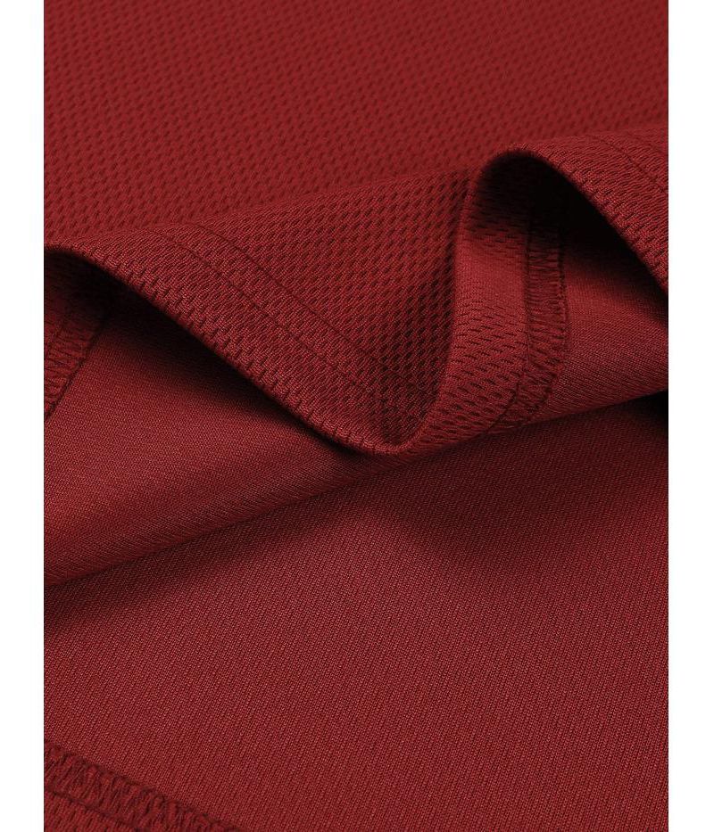 Men's Sporty Polo Soccer Jersey