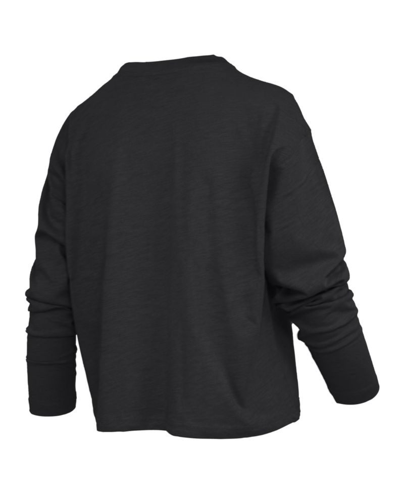 Women's Alabama Crimson Tide Motley Boxy Burnout Long-Sleeve T-Shirt