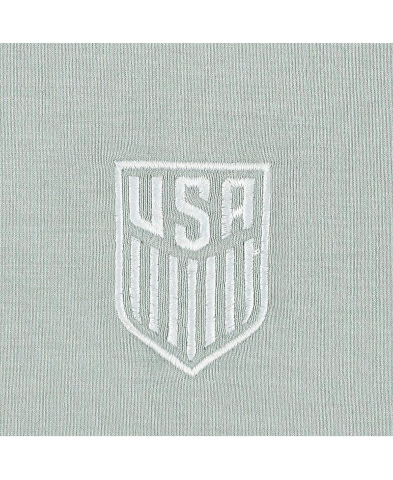 Men's and Women's Green USMNT Luxe Signature Tri-Blend Pullover Hood