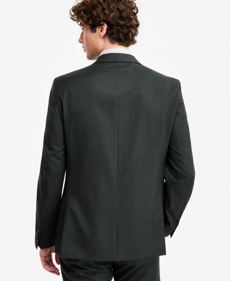 Men's Modern-Fit Flannel Suit Jacket
