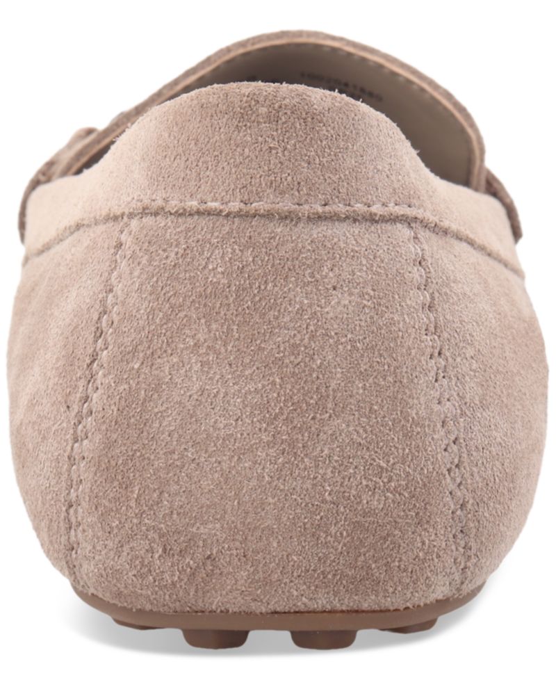 Men's Genuine Suede Slip-On Bit Driving Loafers