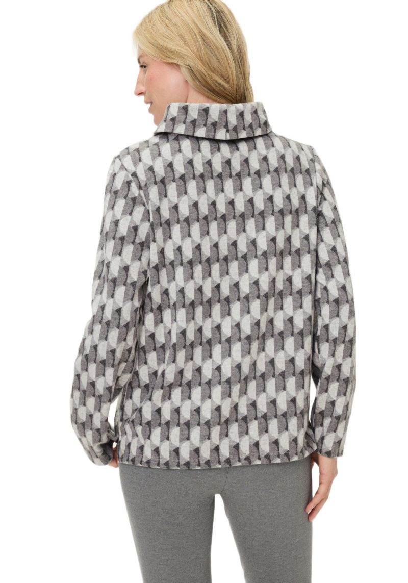 Women's Geo Jersey Top