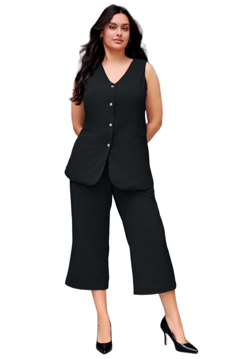 Women's Button Front Vest