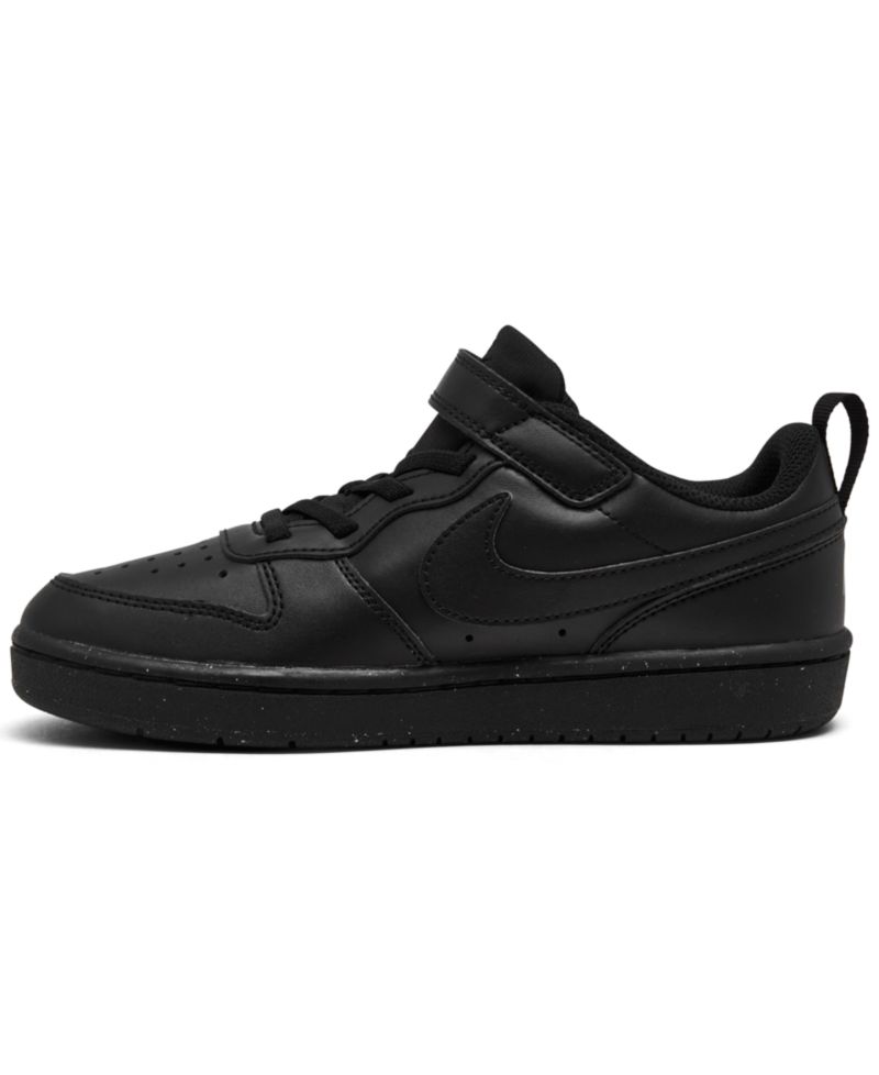 Little Kids Court Borough Low Recraft Adjustable Strap Casual Sneakers From Finish Line