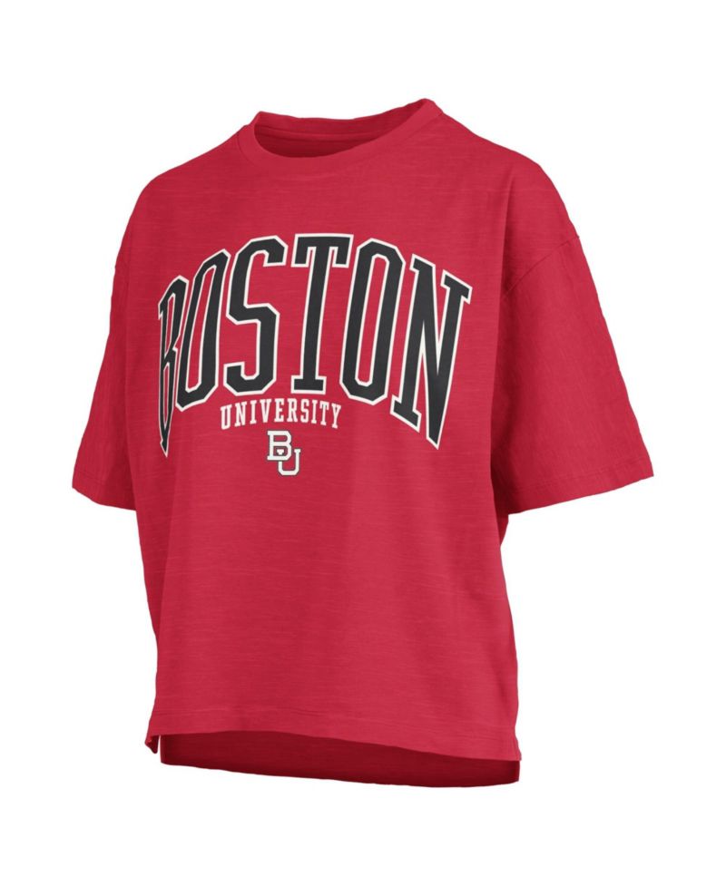 Women's Red Boston University Nelson T-Shirt