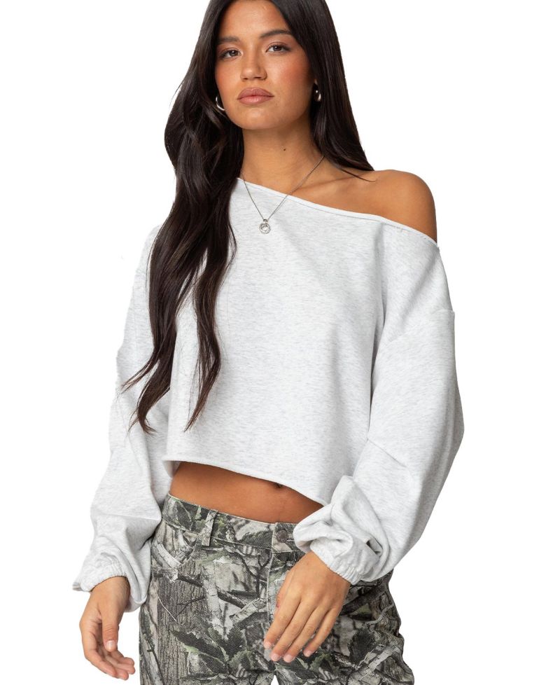 Women's Aveline Off Shoulder Light Sweatshirt