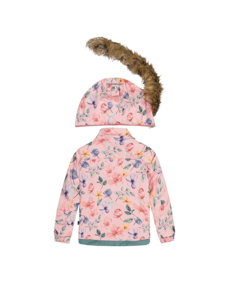Big Girls (6-14) Two Piece Play Snowsuit Vintage Floral Print