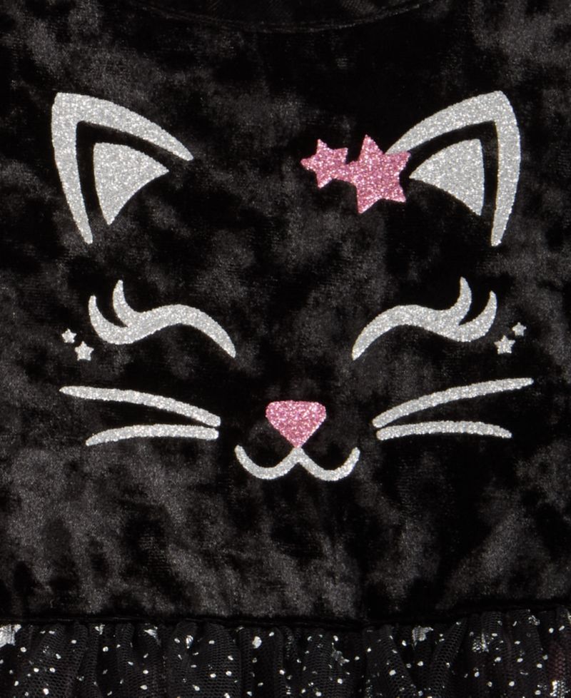Toddler Girls' 12M-5T Cat Tulle Dress