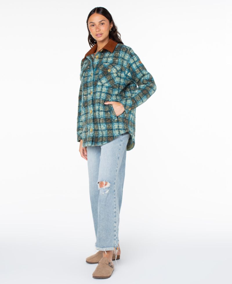 Women's Overlander Plaid Long-Sleeve Jacket