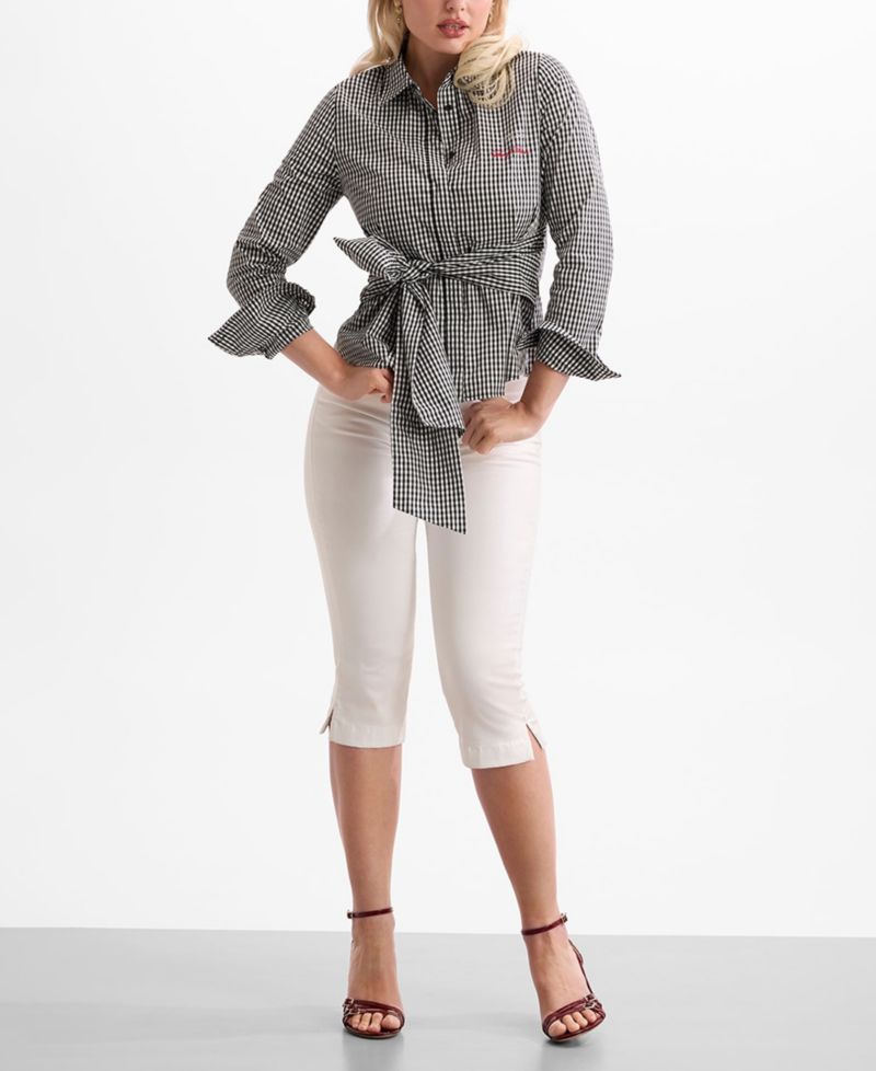 Women's Marilyn Knot Slim-Fit Shirt