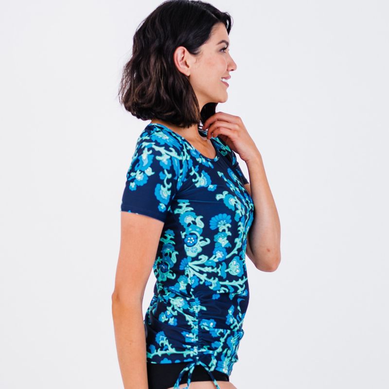 Women's UPF 50+ Short Sleeve Adele Swim Top