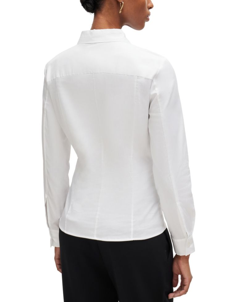 BOSS by Women's Slim-Fit Blouse