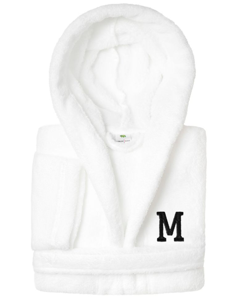 Personalized Kids Super Plush Hooded Bathrobe