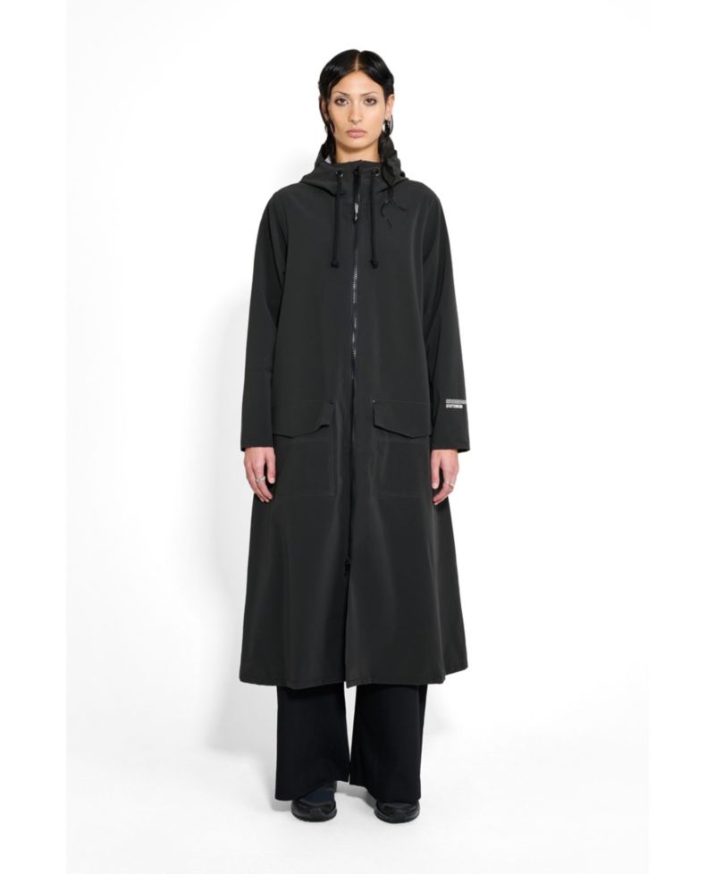 Women's Mosebacke Long Patch Matte Raincoat