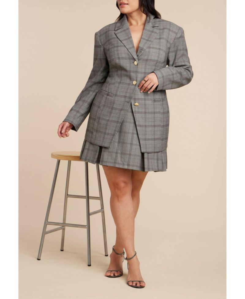 Women's Nipped Waist Blazer With Back Adjuster
