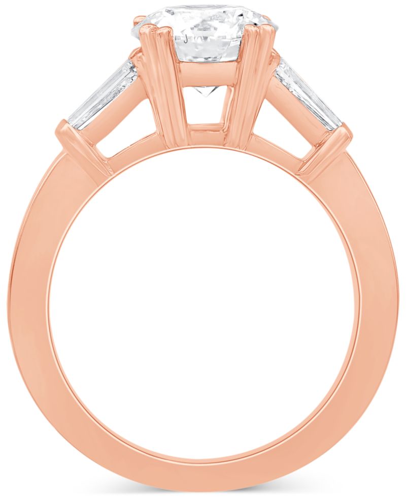 Certified Lab Grown Diamond Engagement Ring (2-1/2 ct. t.w.) in 14k Gold