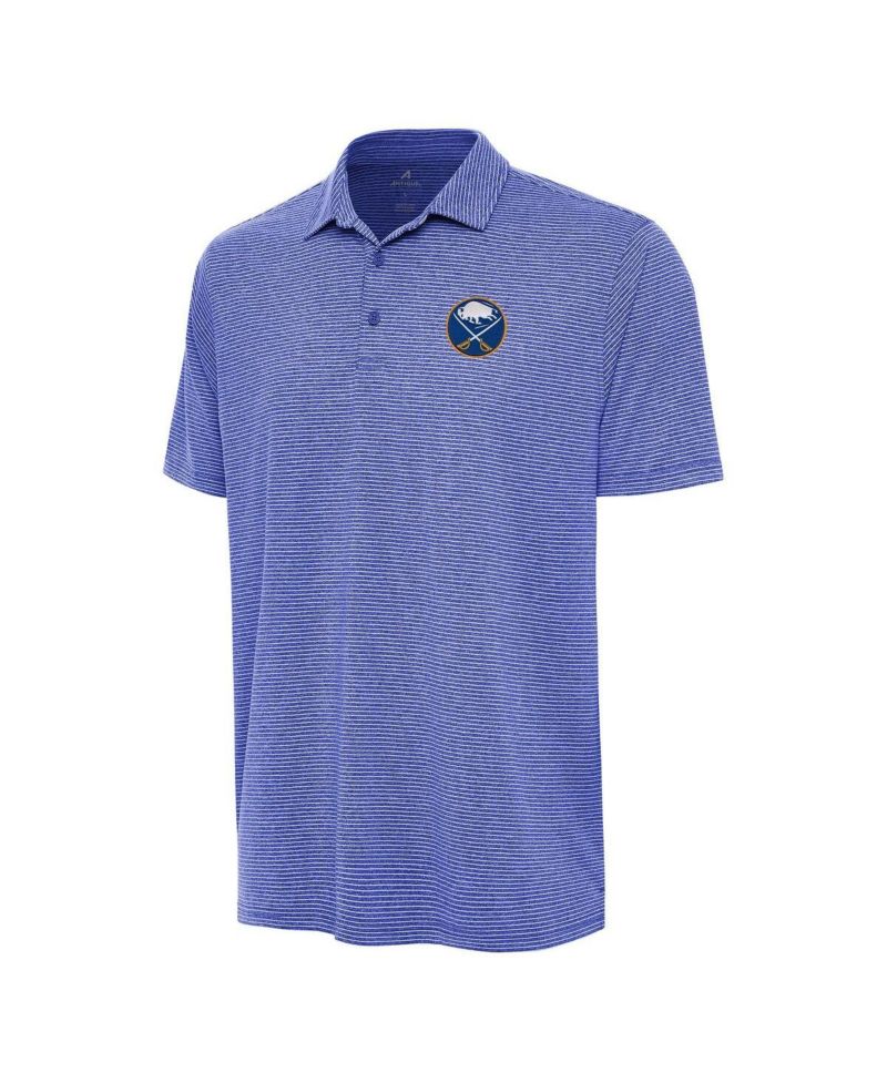 Men's Heather Royal Buffalo Sabres Scheme Polo Shirt