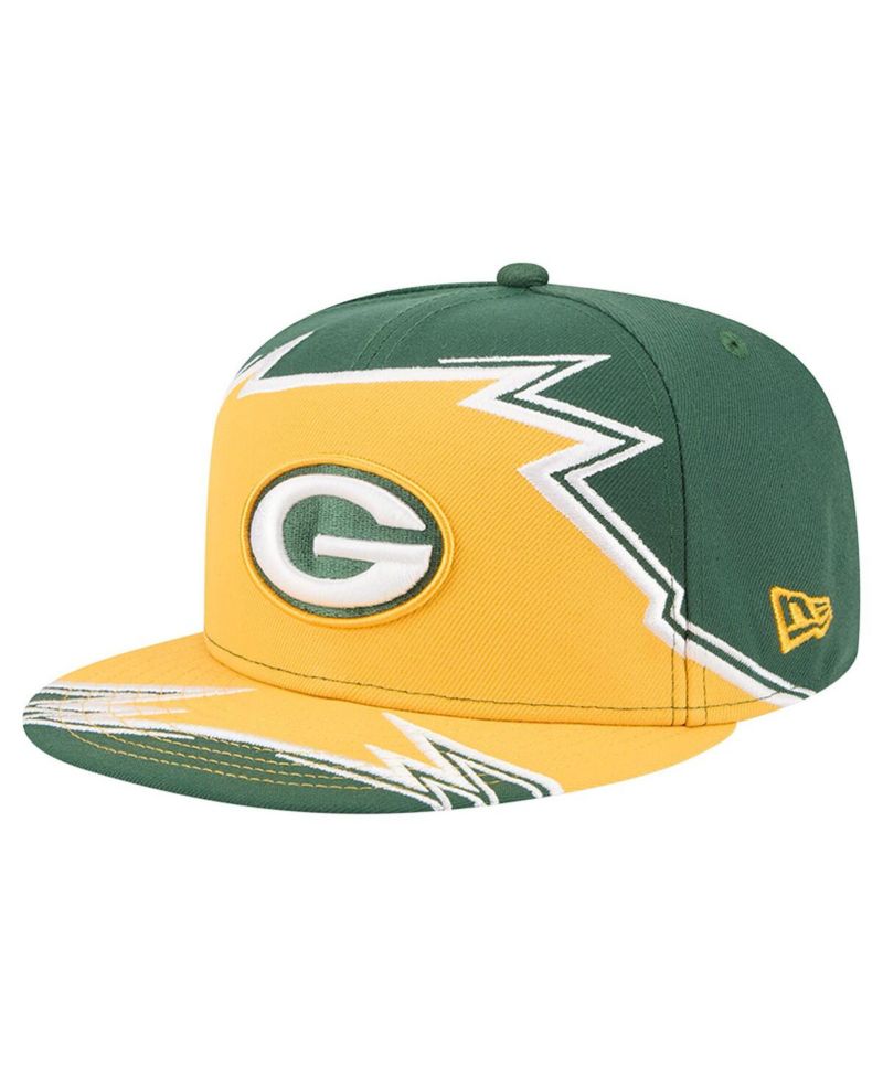 Men's Green/Gold Green Bay Packers Break 59FIFTY Fitted Hat