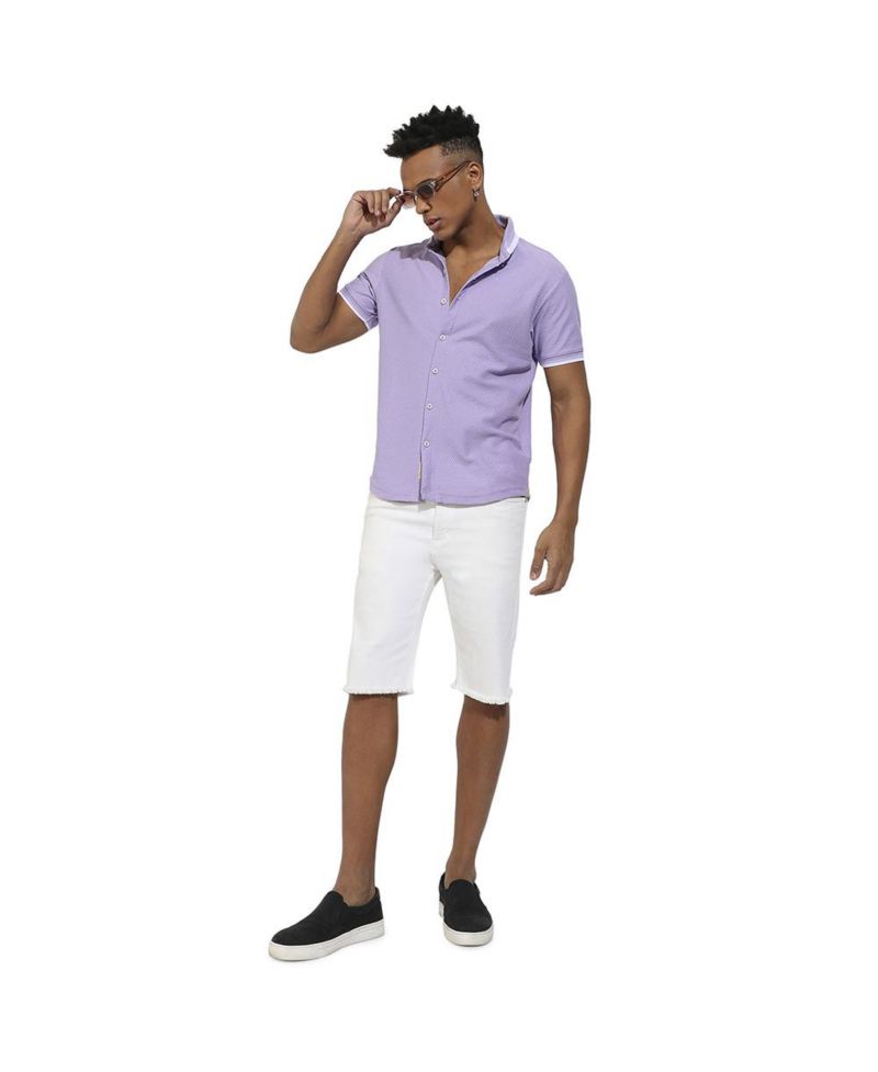 Men's Honeycomb Knit Shirt