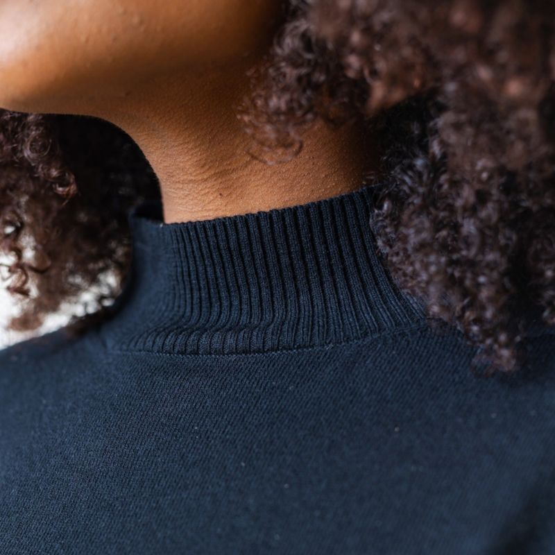 Women's Hope and Henry Long Sleeve Funnel Neck Sweater