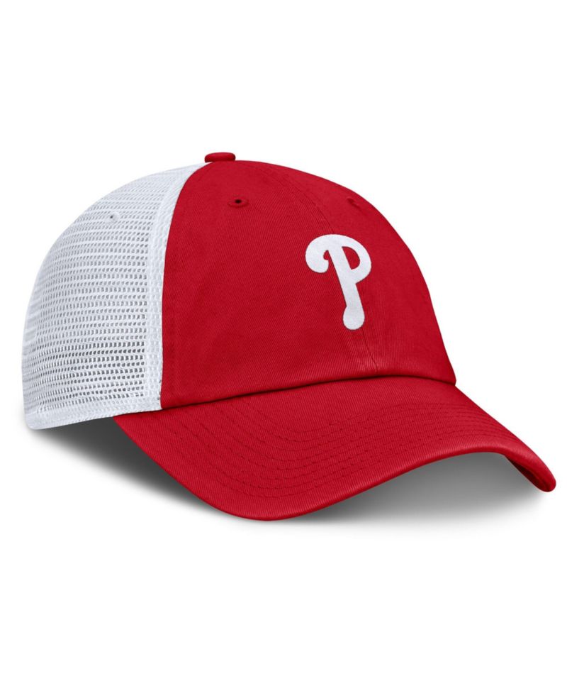 Men's Red/White Philadelphia Phillies Club Trucker Adjustable Hat
