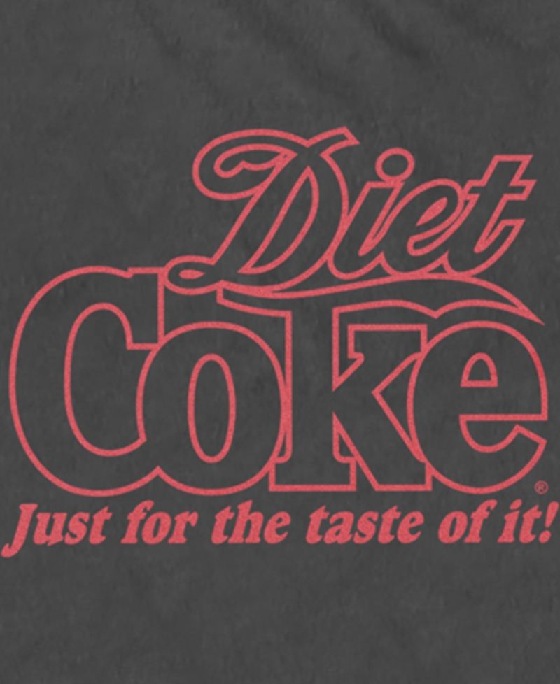 Men's Diet Coke Outline Short Sleeve T-Shirt