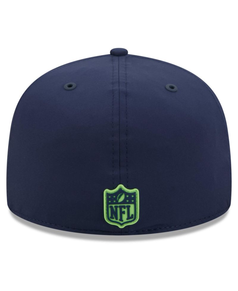 Men's College Navy Seattle Seahawks 2026 Sideline 59FIFTY Fitted Hat