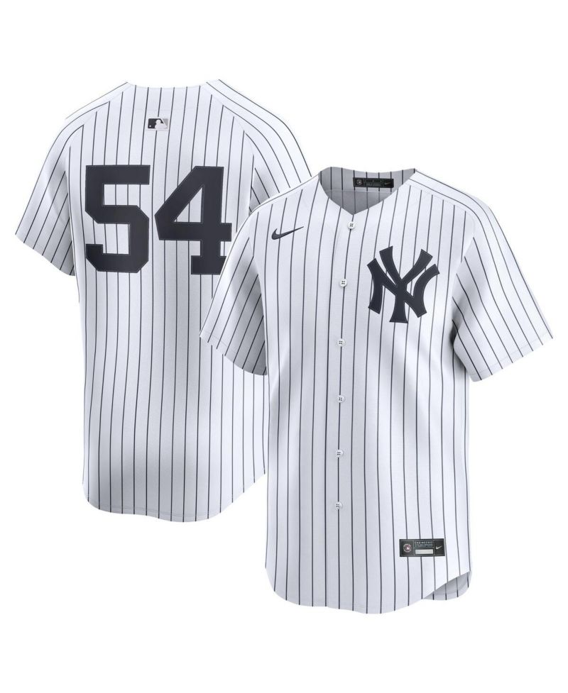 Men's Max Fried White New York Yankees Home Limited Player Jersey