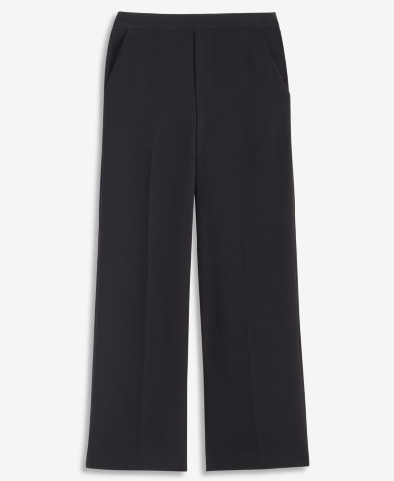 I.N.C. Petite High-Rise Wide-Leg Pants