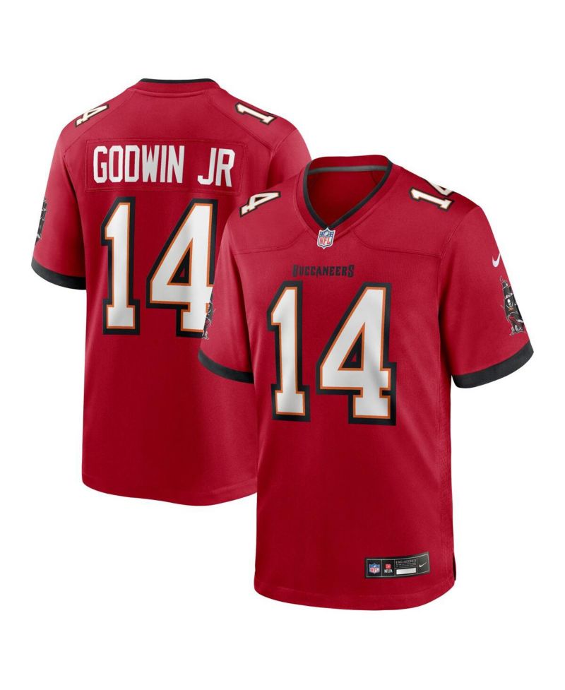 Men's Chris Godwin Jr. Red Tampa Bay Buccaneers Game Player Jersey