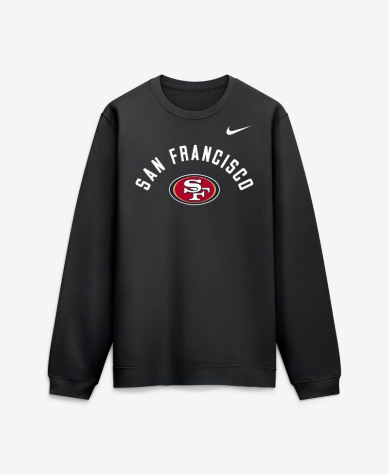 Men's San Francisco 49ers Primetime Club Graphic Crewneck Sweatshirt