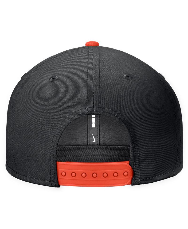Men's Black Oklahoma State Cowboys Script Pro Dri-FIT Snapback Hat