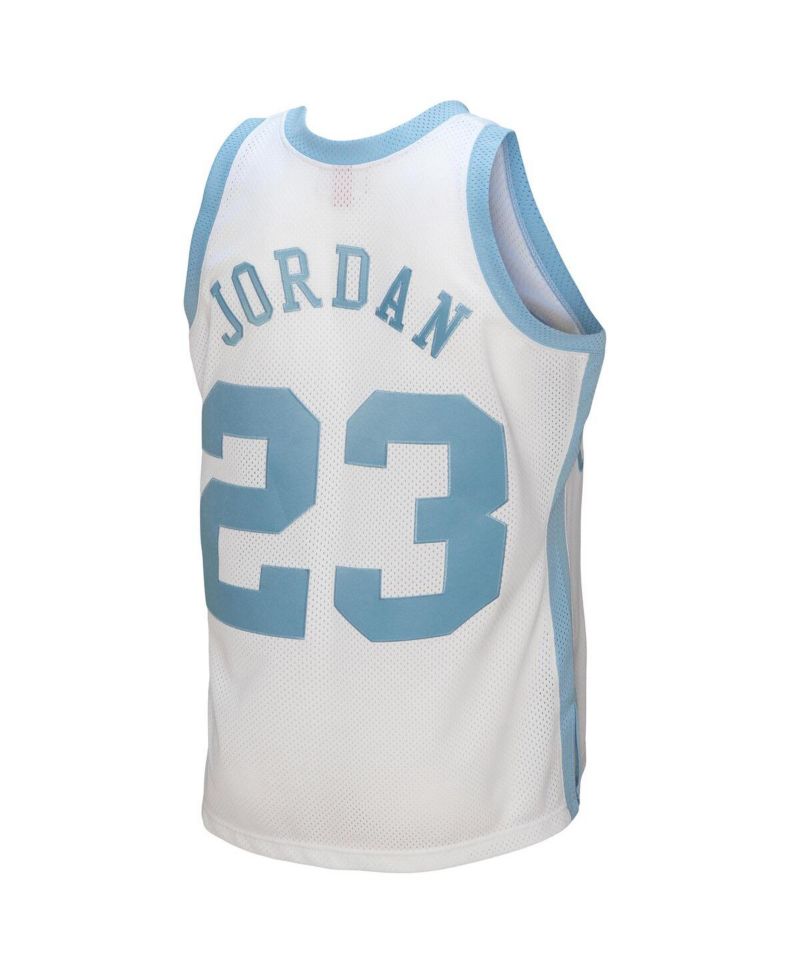 Men's Michael Jordan White North Carolina Tar Heels 1983/84 Authentic Retired Player Jersey
