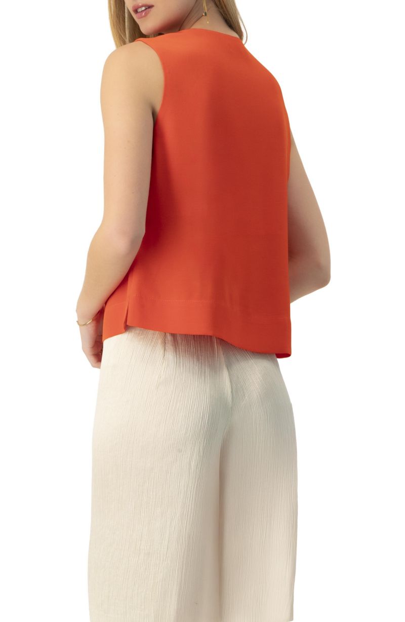 Women's Sleeveless Short Top
