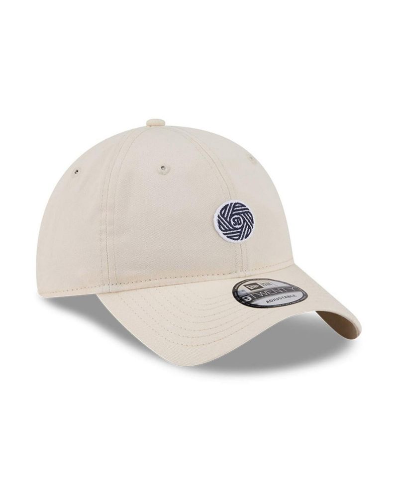 Men's Beige San Diego FC Micro Team Logo 9TWENTY Adjustable Hat