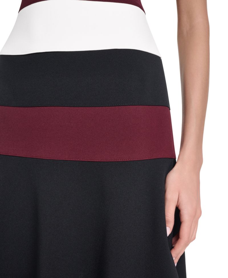 Petite Scuba Crepe Sheath Dress