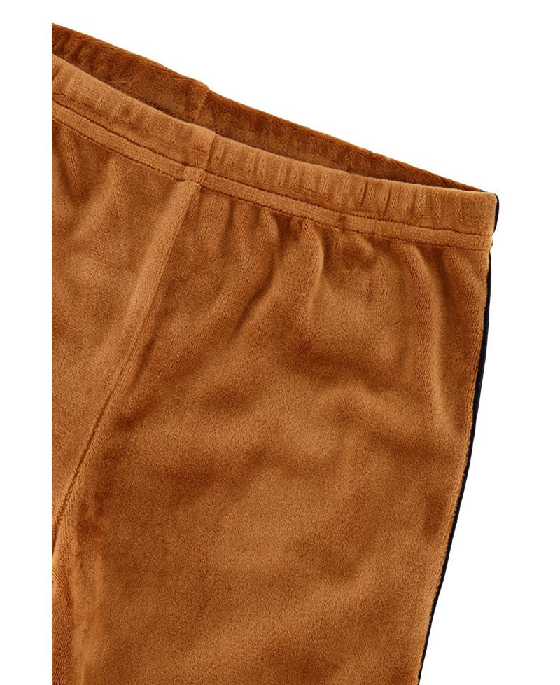 Little and Big Girl's (6-14) Velvet Leggings