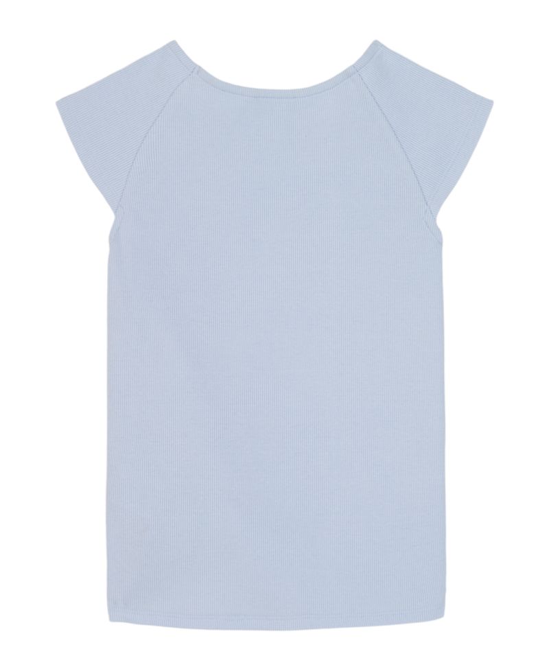 Girls' 7-16 CK Side Ruched Round Neck T-Shirt