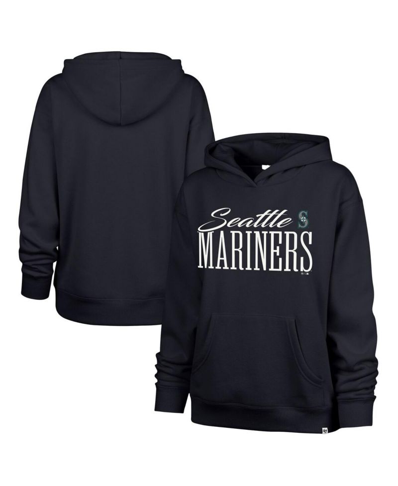 Women's Navy Seattle Mariners Whim Hoodie