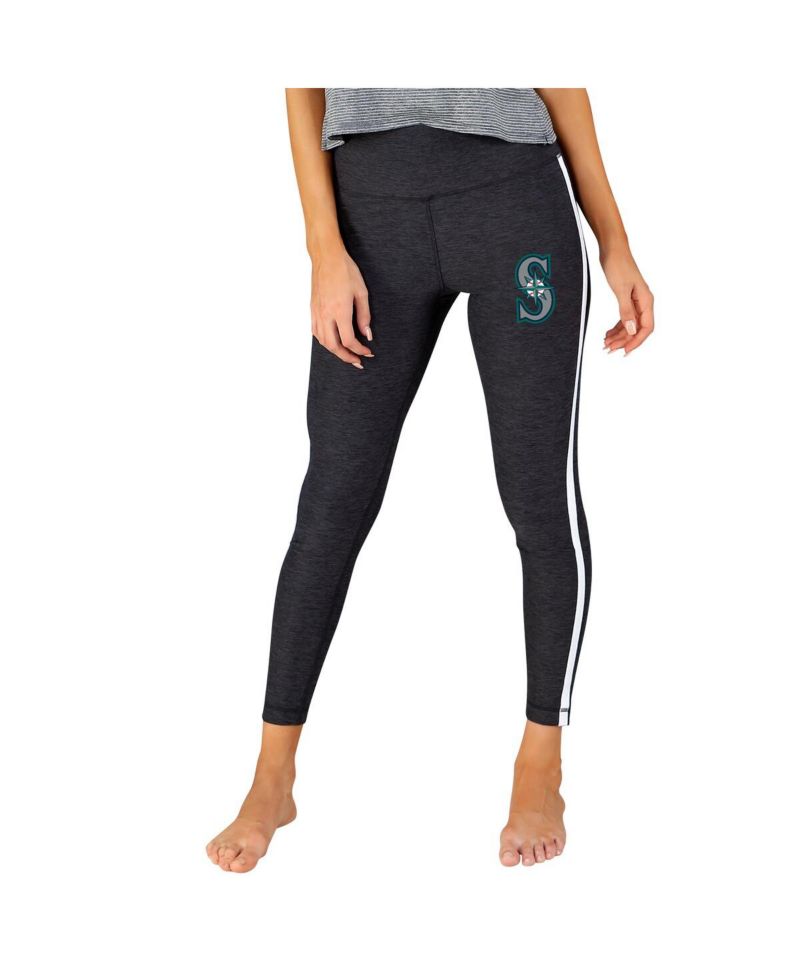 Women's Charcoal/White Seattle Mariners Centerline Knit Leggings