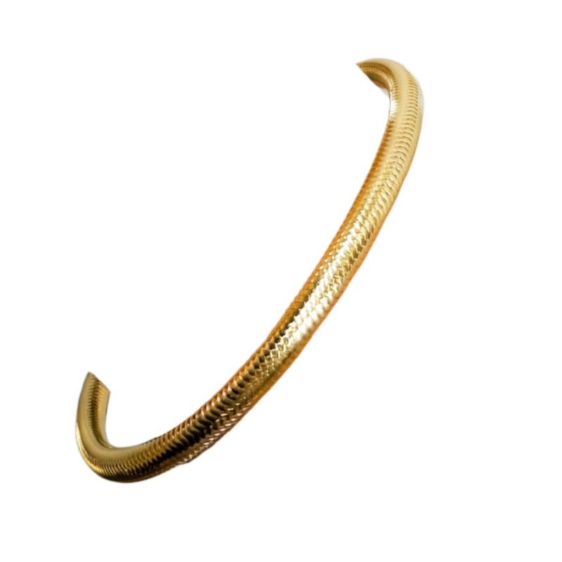 Classic Stretch Bangle 14K Gold-Plated