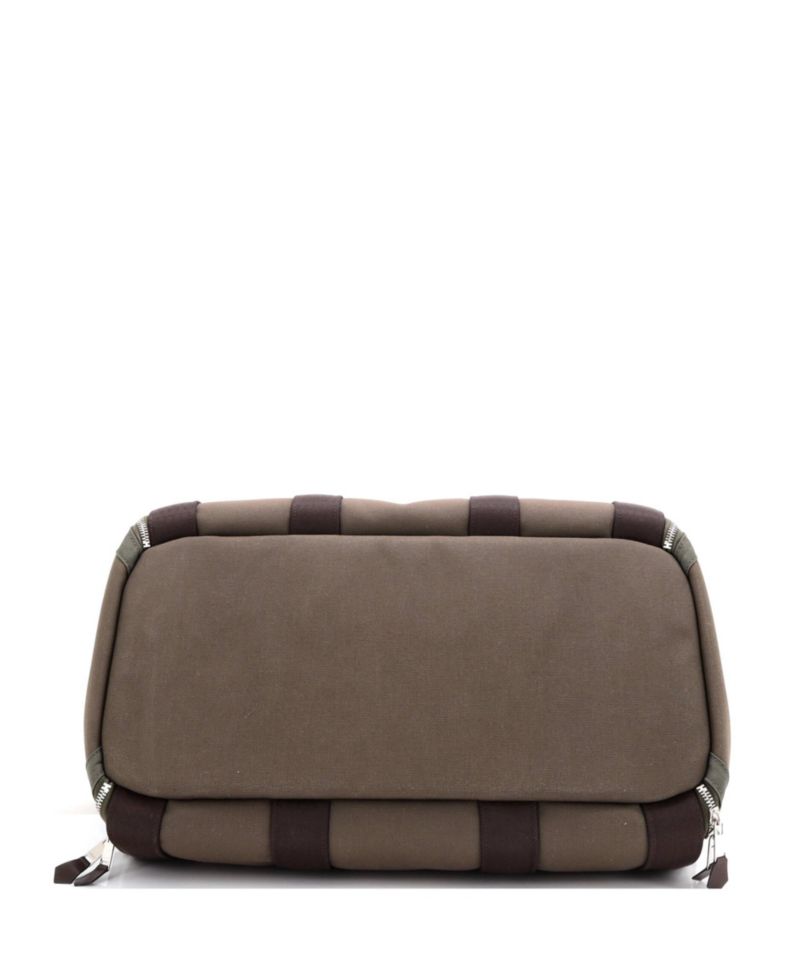 Pre-Owned Hermes Carrying Dog Bag Canvas