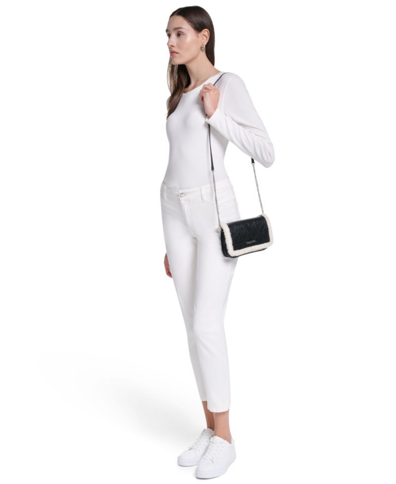 Emma Sherpa Mini Crossbody Handbag