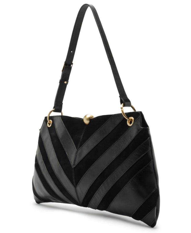 Aurora Medium Leather Shoulder Handbag