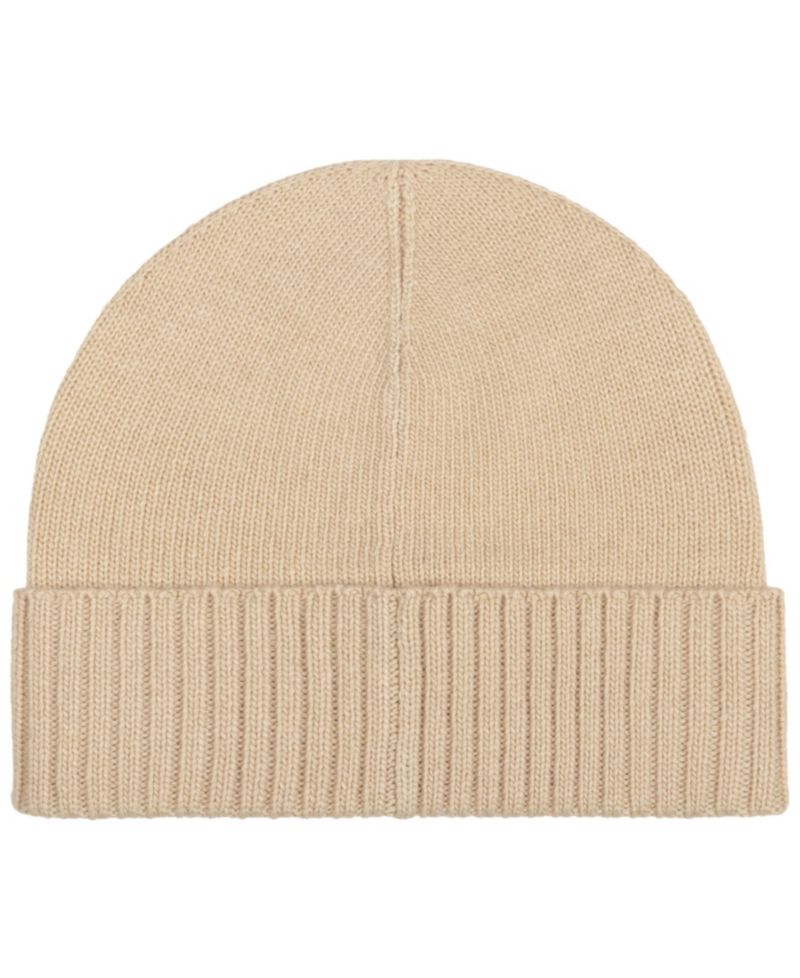 Equestrian Buckle Merino Knit Hat