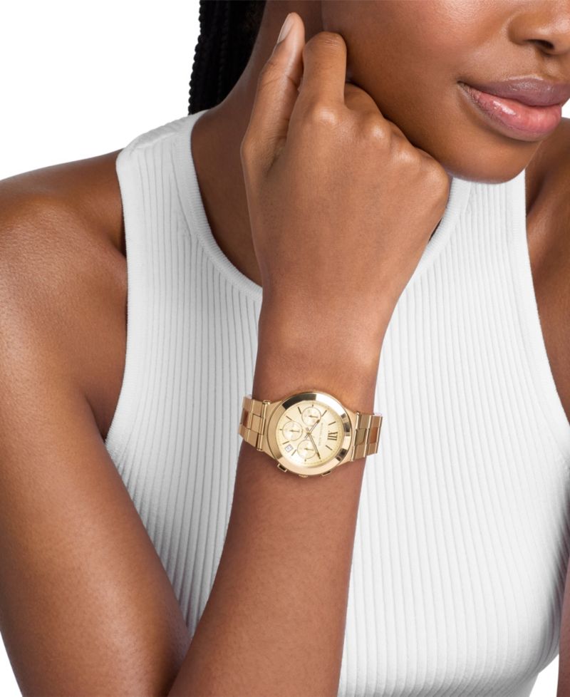 Women's Billie Quartz Chronograph Gold Stainless Steel Watch 37mm