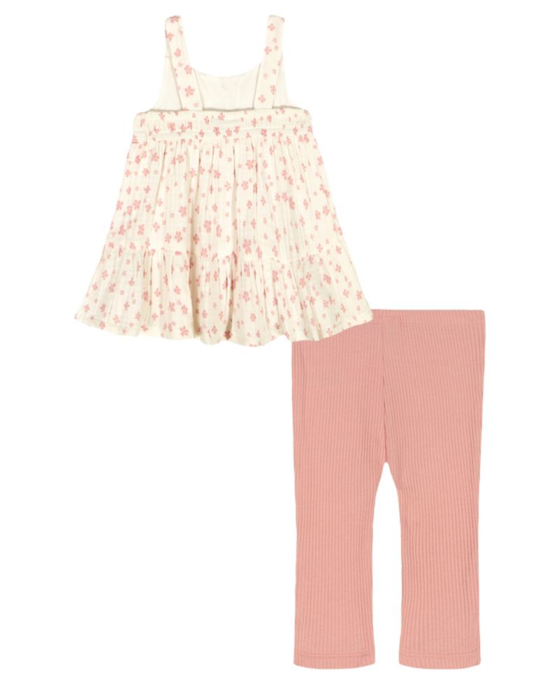 Baby Girls' Tunic Top and Capri Leggings, 2-Piece Set